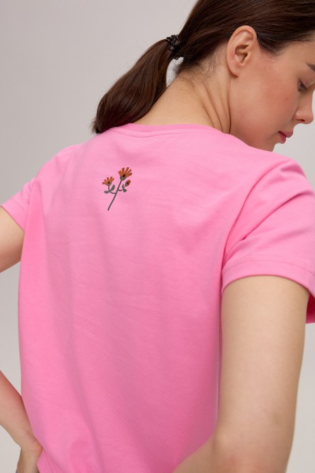 Рожева футболка 39713971 купить