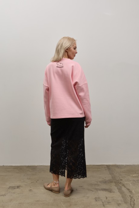 Рожевий світшот 40734073 купить