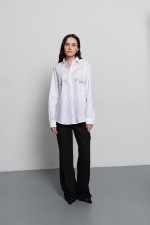 Біла сорочка 3766 фото 3