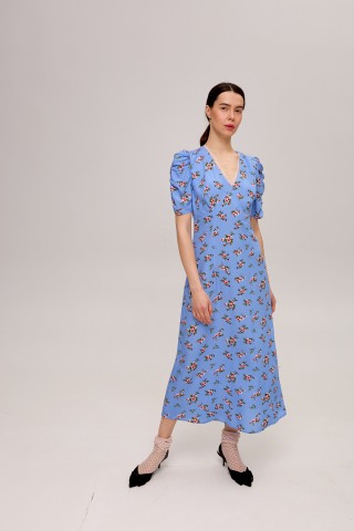 Блакитна сукня 39683968 купить