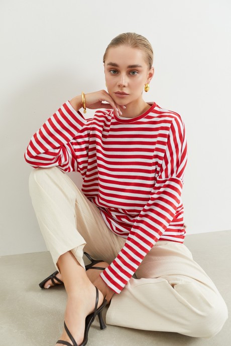 Світшот у червону смужку 35273527 купить