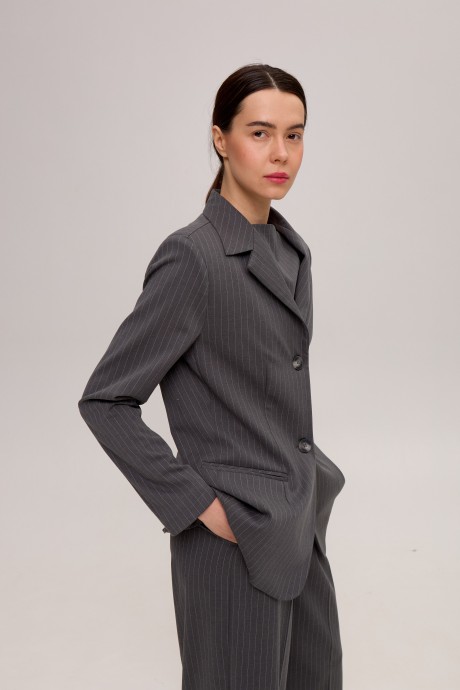 Сірий жакет 39633963 купить