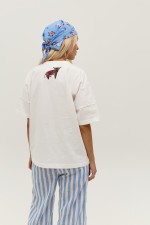 Біла футболка 3847 фото 5