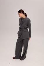 Сірий жакет 3963 фото 9