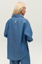 Джинсова сорочка 3975 фото 7