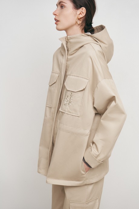 Бежева куртка 36643664 купить