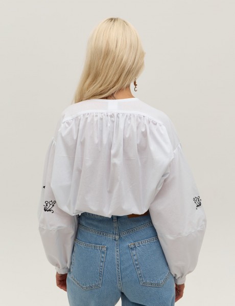 Блуза з вишивкою 38193819 купить