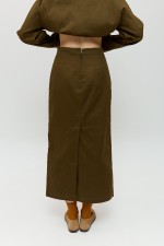 Зелена спідниця 4024 фото 3
