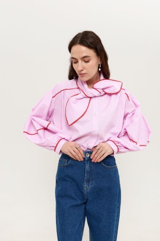 Рожева блуза 39503950 купить