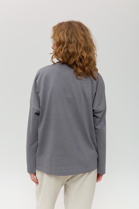 Сірий лонгслів 40184018 купить