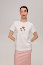 Біла футболка 3956 фото 0