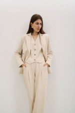 Білий жакет 3788 фото 2