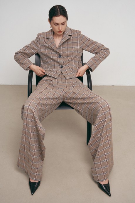 Жакет у клітику 36783678 купить