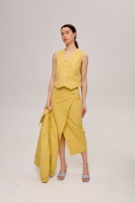 Жовта спідниця 3958 фото 0