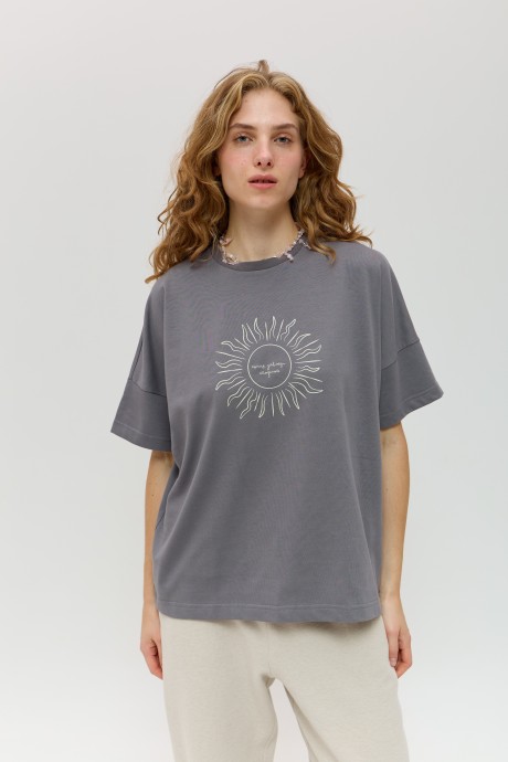 Сіра футболка 40124012 купить