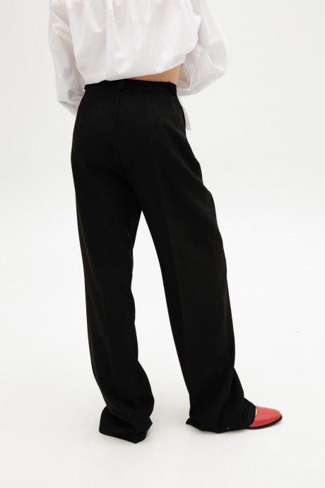 Чорні брюки максі 39013901 купить