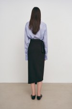Чорна спідниця 3692 фото 2