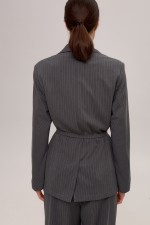 Сірий жакет 3963 фото 11