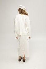 Білий светр 3904 фото 5