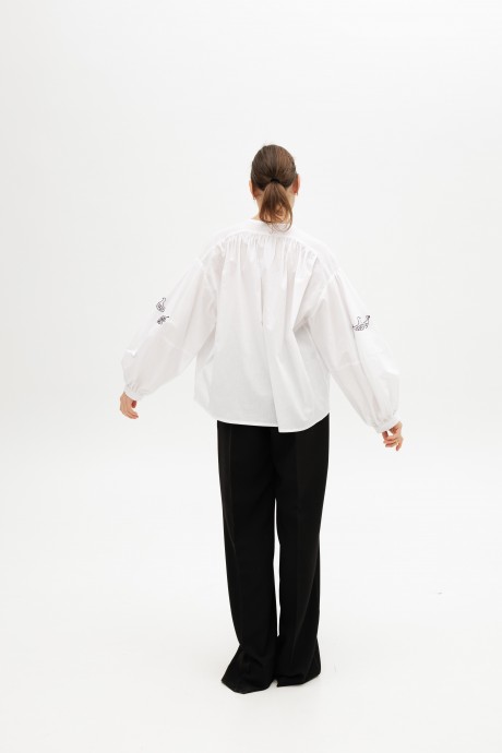 Чорні брюки максі 39013901 купить