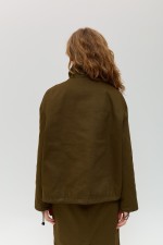 Зелений анорак 4021 фото 6