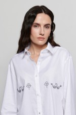 Біла сорочка 3766 фото 1