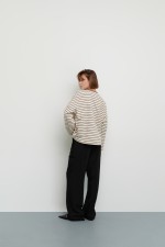 Чорні брюки максі 3674 фото 2