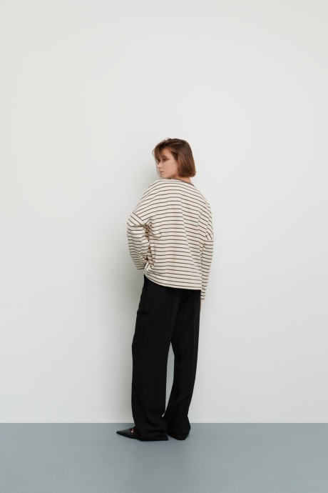 Чорні брюки максі 36743674 купить