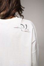 Білий лонгслів 3862 фото 3