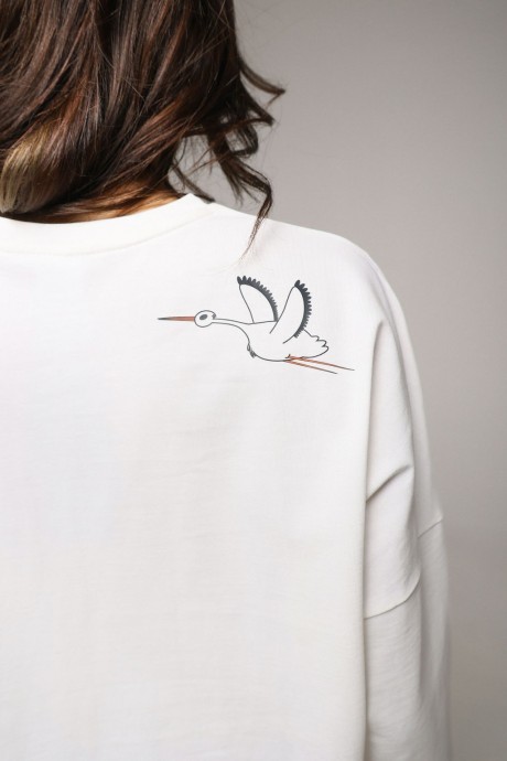 Білий лонгслів 38623862 купить