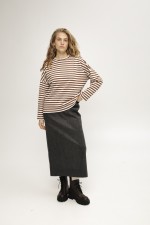 Світшот у смужку 3869 фото 1