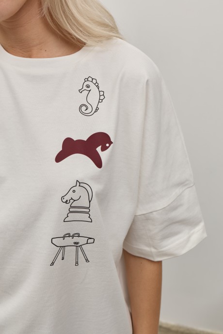 Біла футболка 40714071 купить