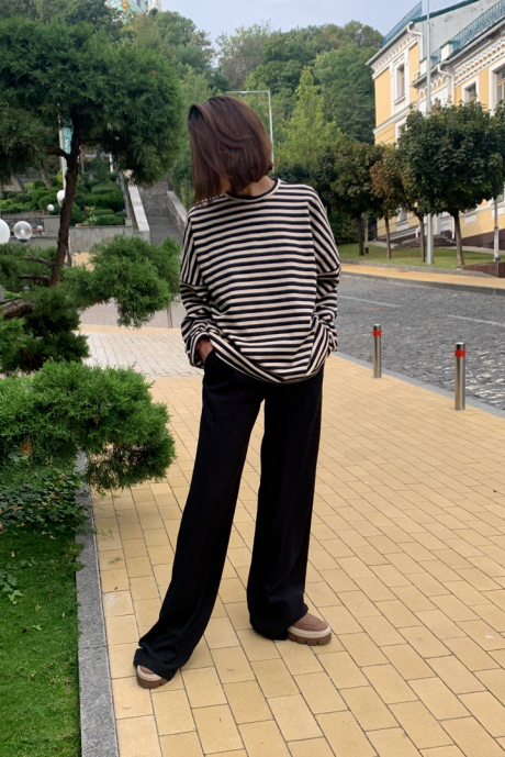 Світшот у чорну смужку 34603460 купить