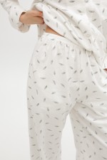 Біла піжама 3928 фото 6