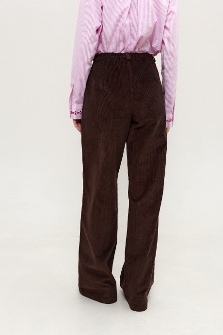 Вельветові коричневі брюки 39493949 купить
