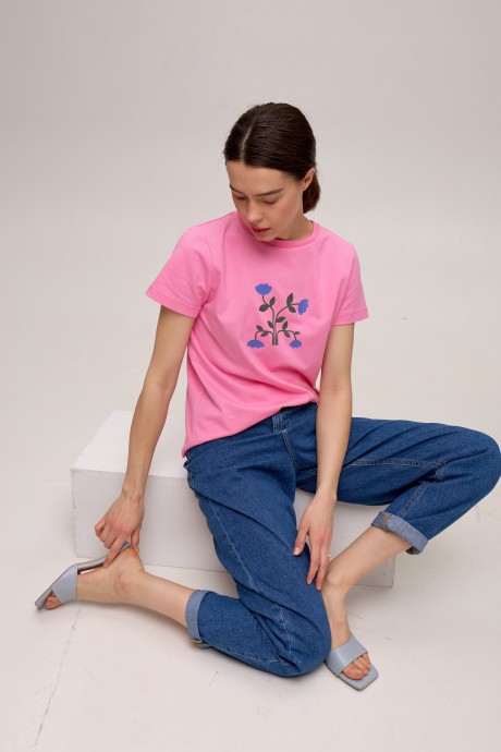 Рожева футболка 39713971 купить