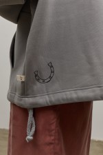 Сірий анорак 4074 фото 4