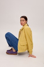 Жовтий бомбер 3961 фото 5