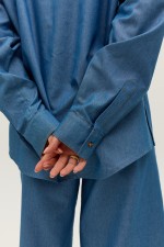 Джинсова сорочка 3975 фото 8