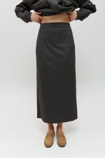 Сіра спідниця 4026 фото 1