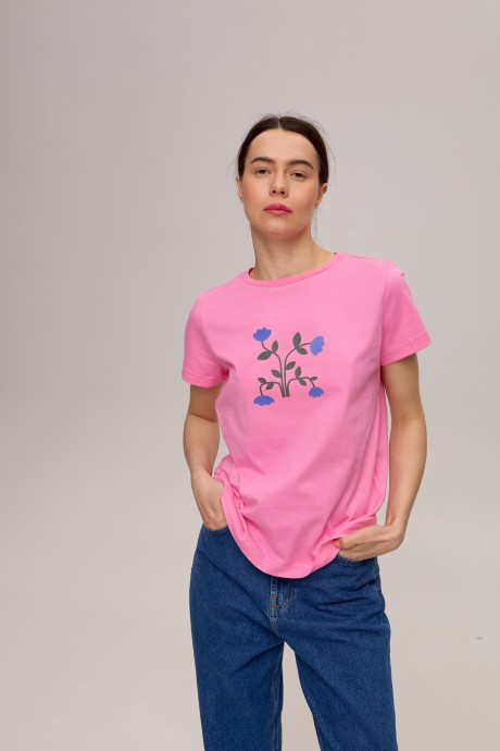Рожева футболка 39713971 купить