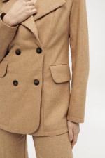 Бежевий жакет 3895 фото 3