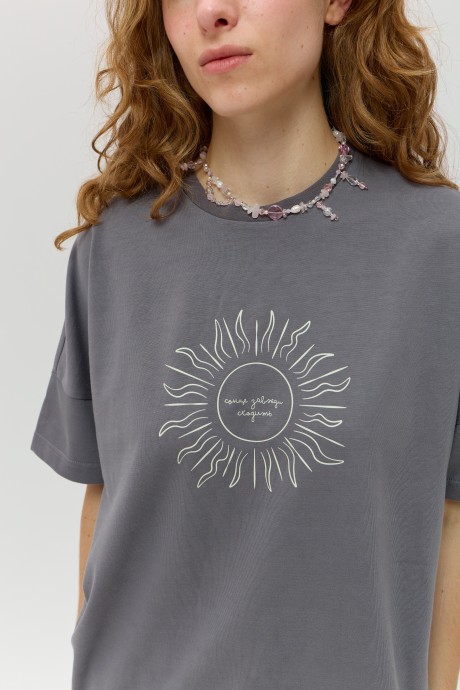 Сіра футболка 40124012 купить