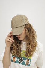 Бежева кепка 3876 фото 0