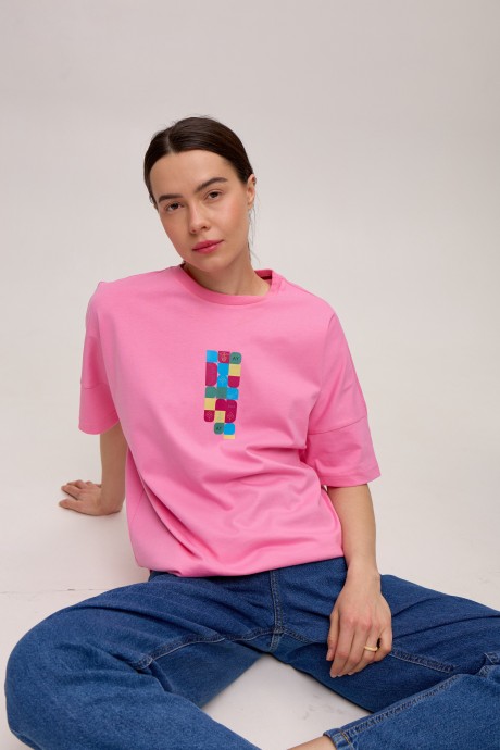 Рожева футболка 39733973 купить