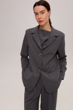 Сірий жакет 3963 фото 0