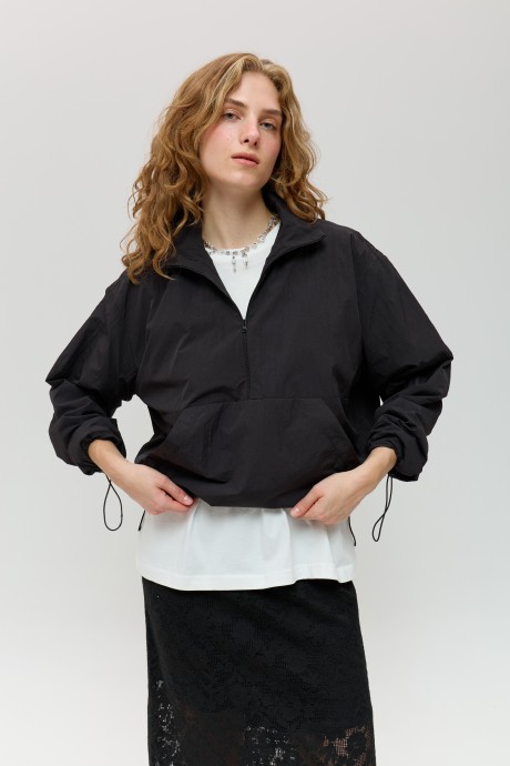 Чорний анорак 40284028 купить