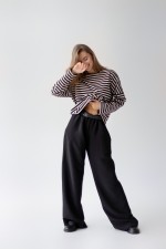 Світшот у чорну смужку 3460 фото 3