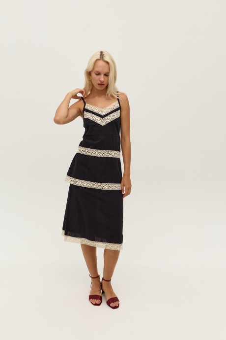 Чорний сарафан 38333833 купить
