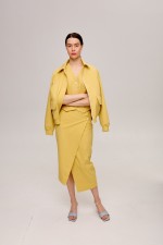 Жовта спідниця 3958 фото 5